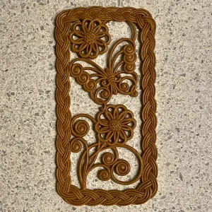 1970s Burwood Flower Wall Hanging