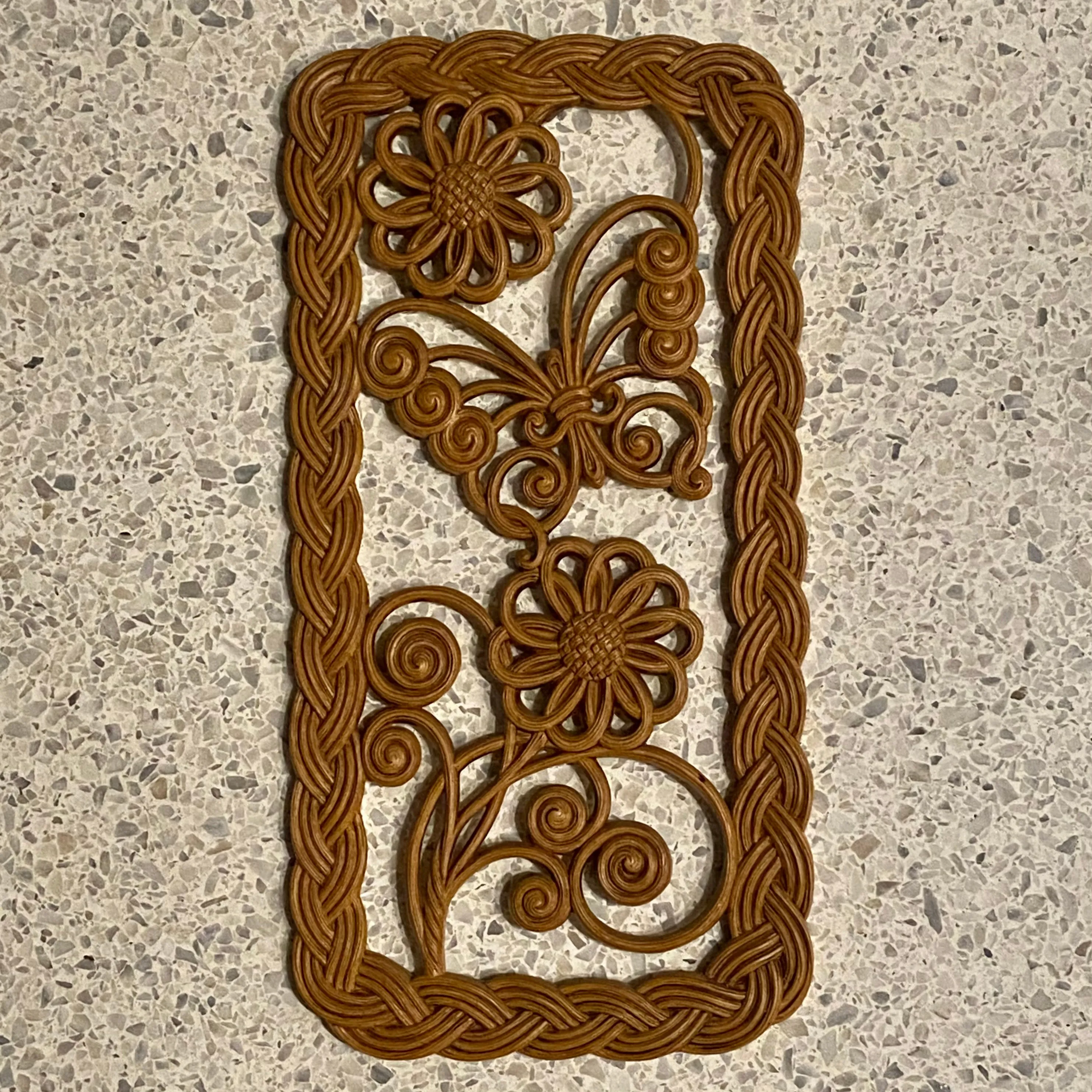 1970s Burwood Flower Wall Hanging