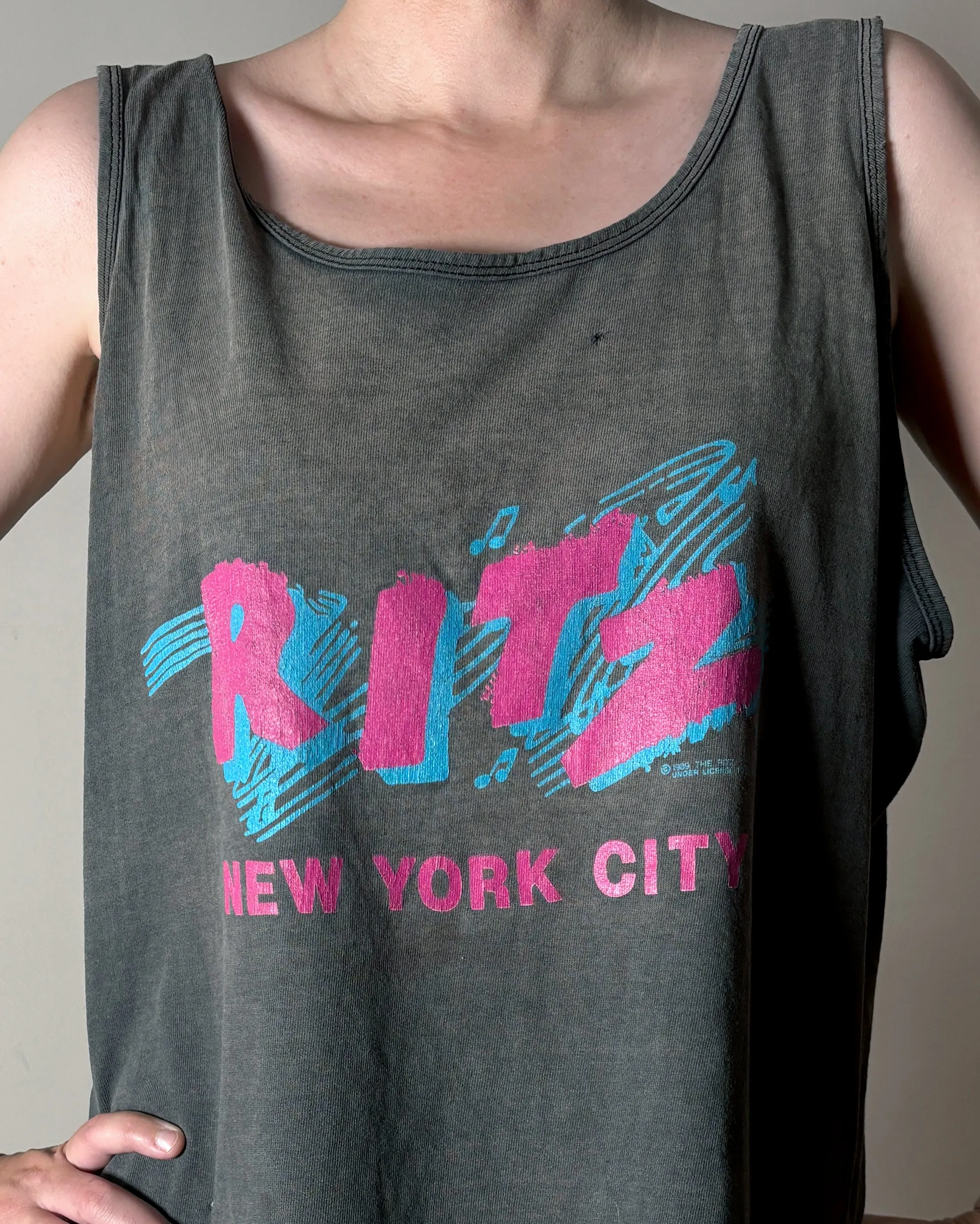1980s the Ritz NYC Rock Club Tank–XL