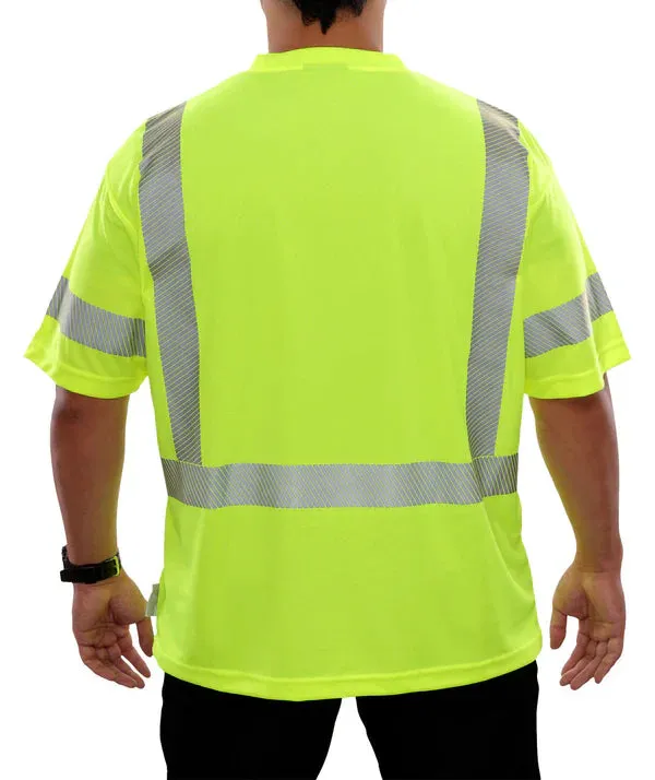 24-104CT Hi-Vis Safety T-shirt with Comfort Trim