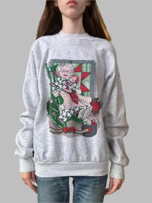 80s granny sweatshirt
