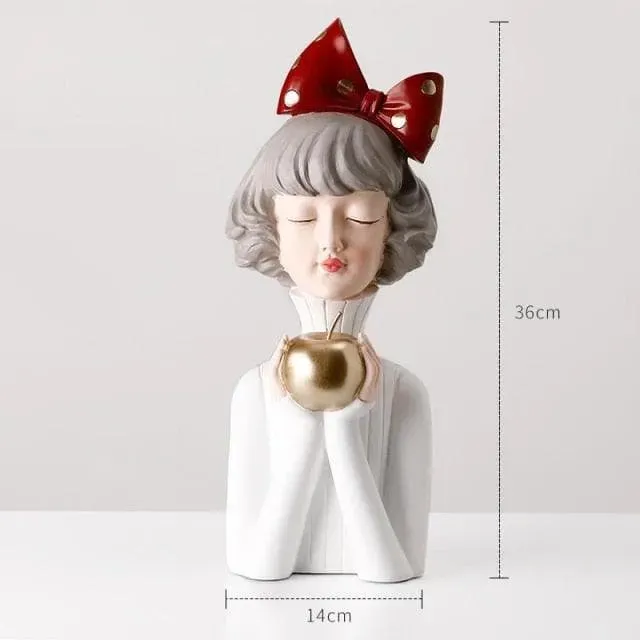 80s Lady Figurine Miniature