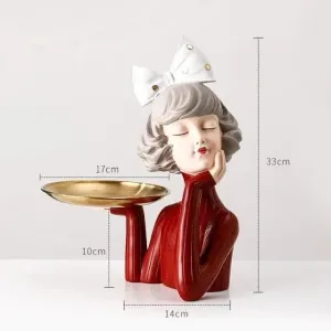 80s Lady Figurine Miniature