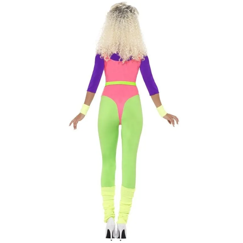 80s Work Out Costume, with Jumpsuit