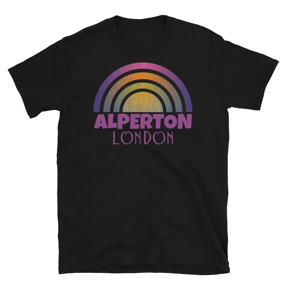 Alperton London Retrowave Graphic T-Shirt