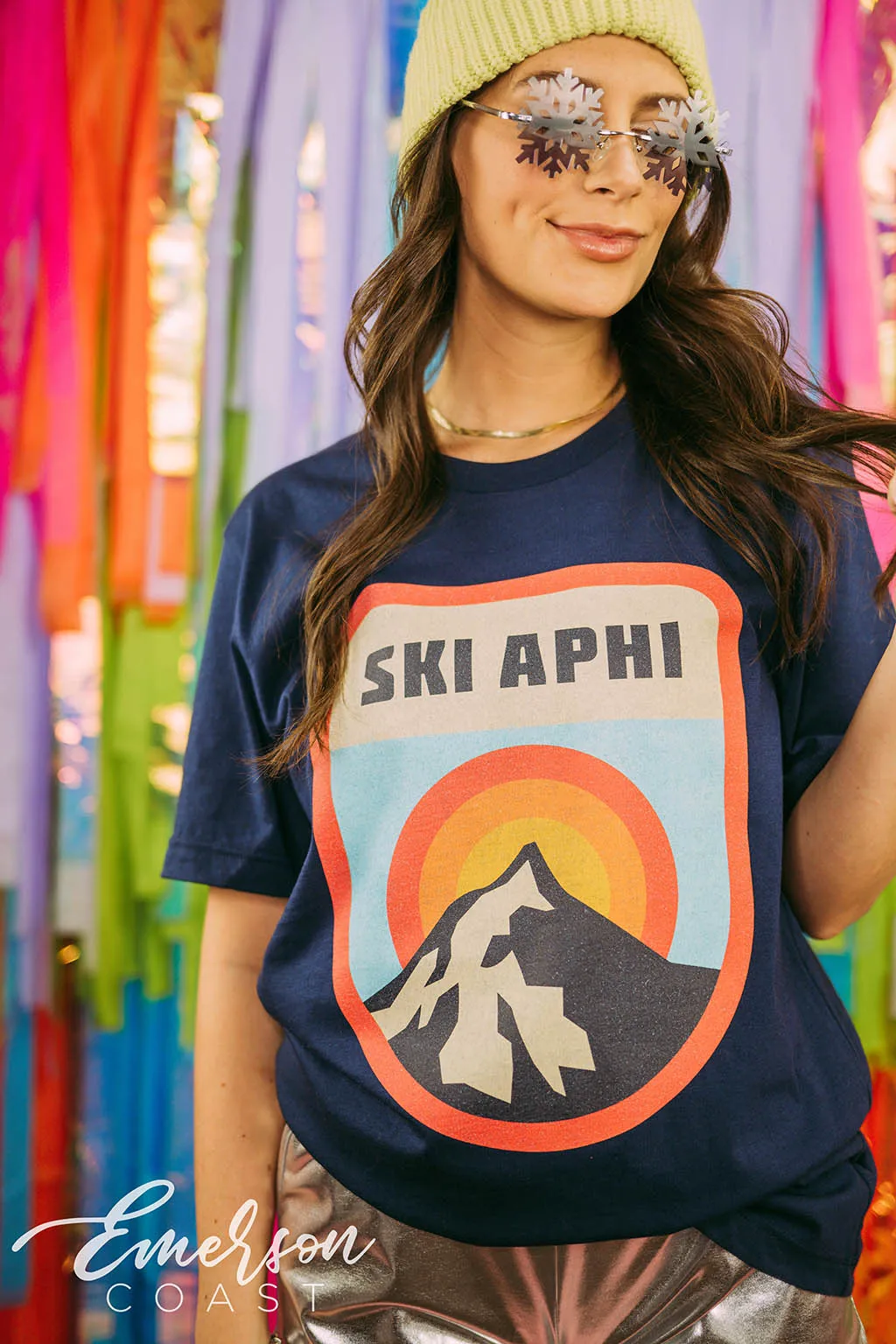 Alpha Phi Ski Tee