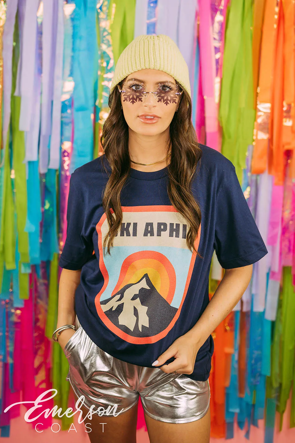 Alpha Phi Ski Tee
