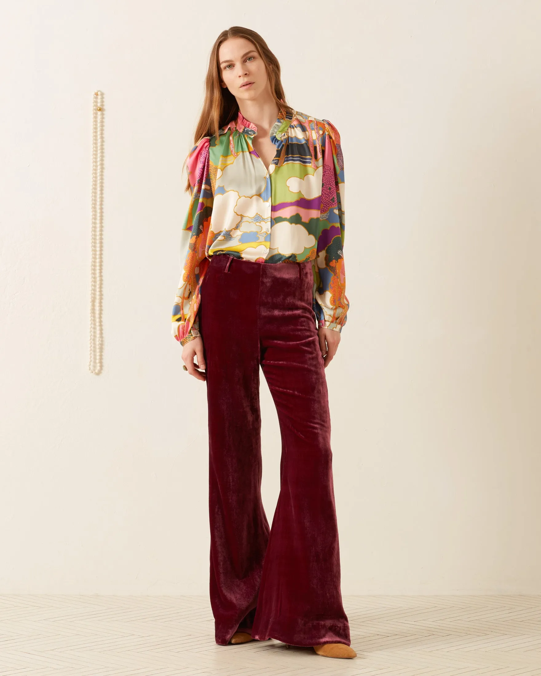 Annabel Aurora Silk Shirt