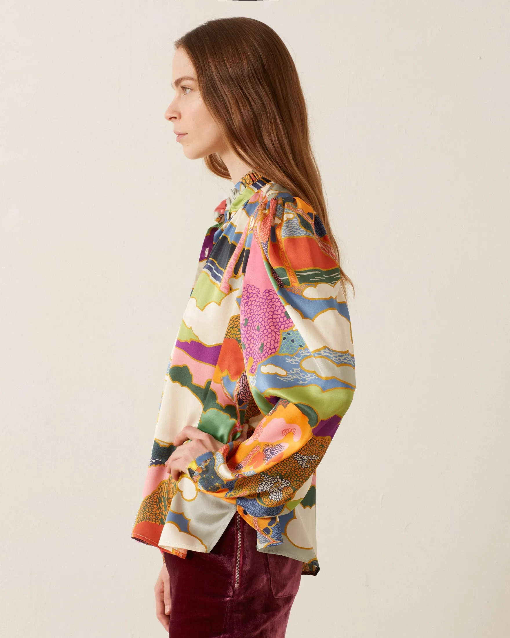 Annabel Aurora Silk Shirt