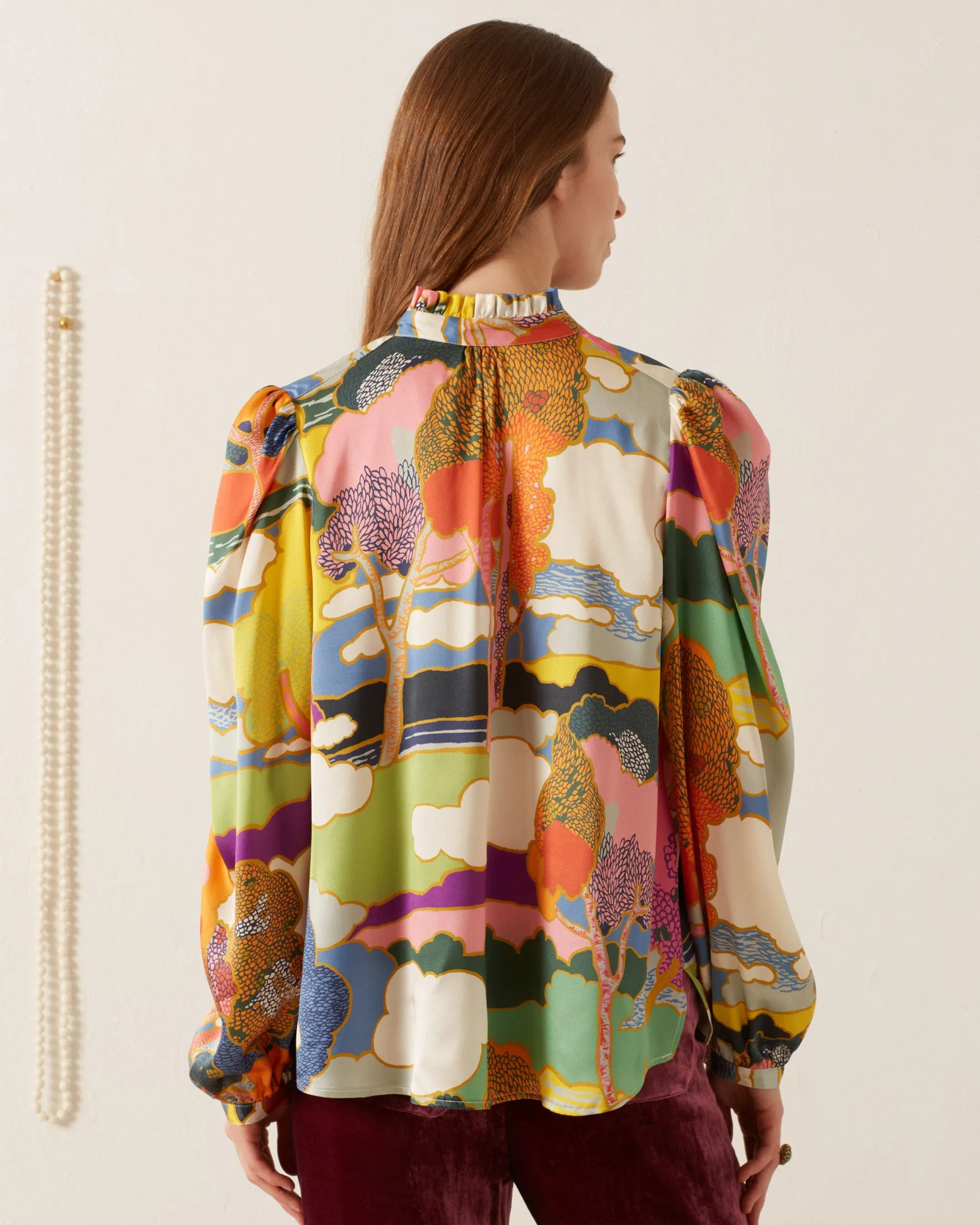 Annabel Aurora Silk Shirt