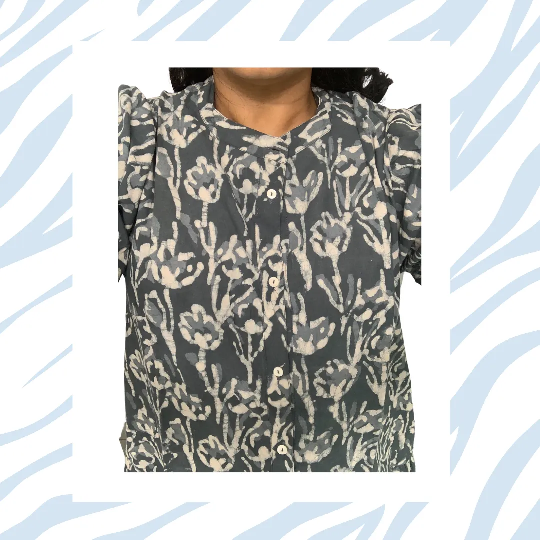 Aparna Dress - Watermark Lillies
