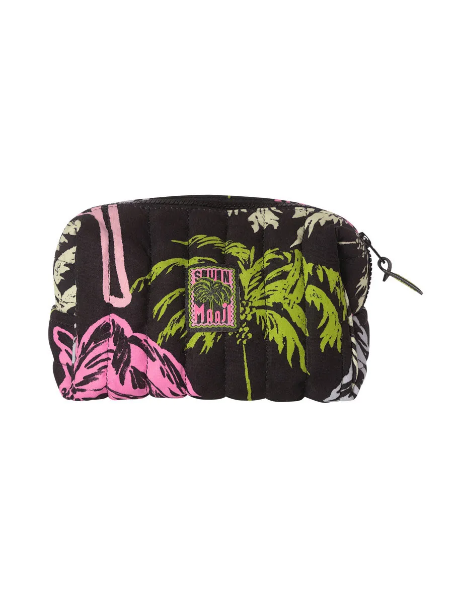 Aurora Medium Pocket Bag in Neon Palmery
