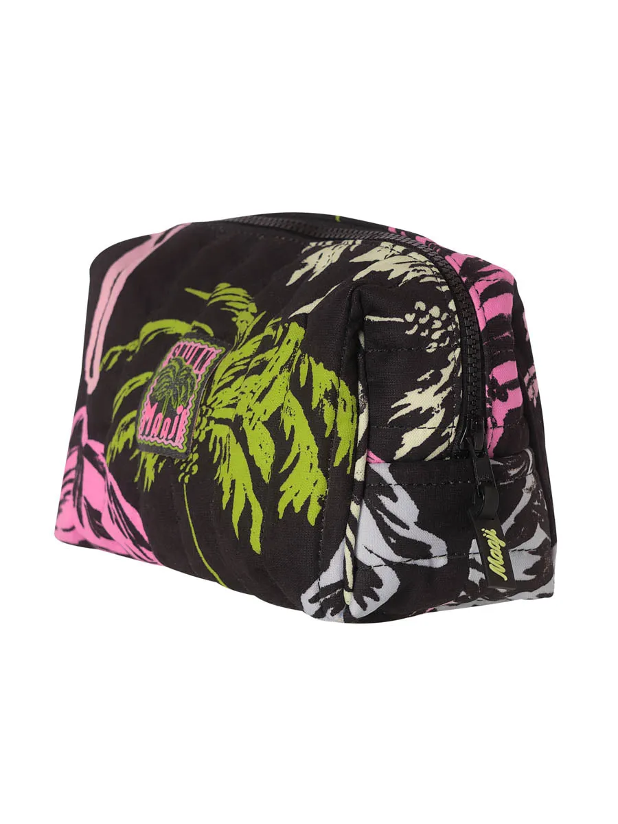 Aurora Medium Pocket Bag in Neon Palmery