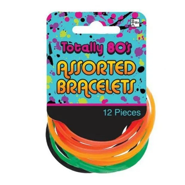Awes 80s Jelly Plastic Bracelets*