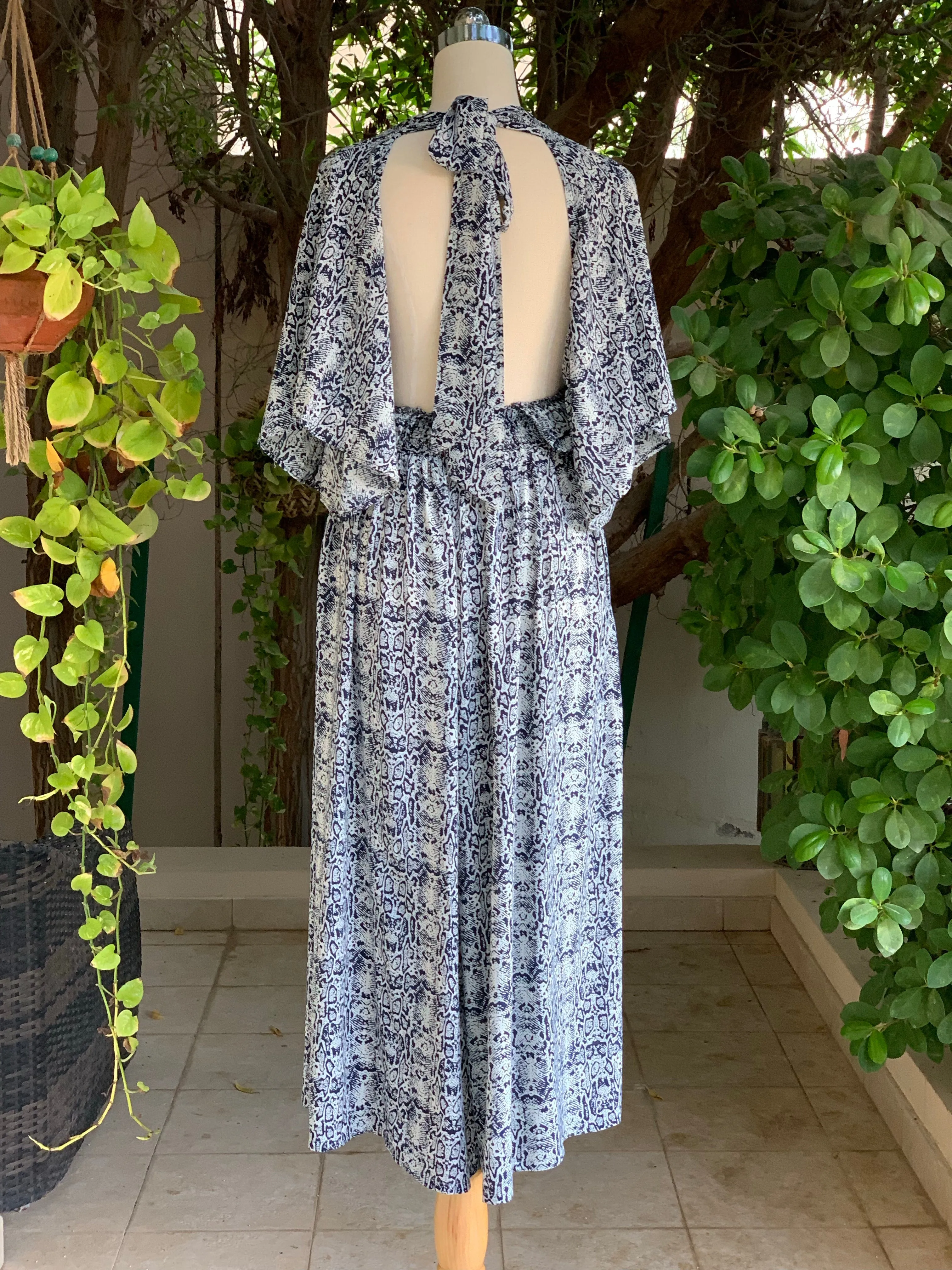 Backless jumpsuit