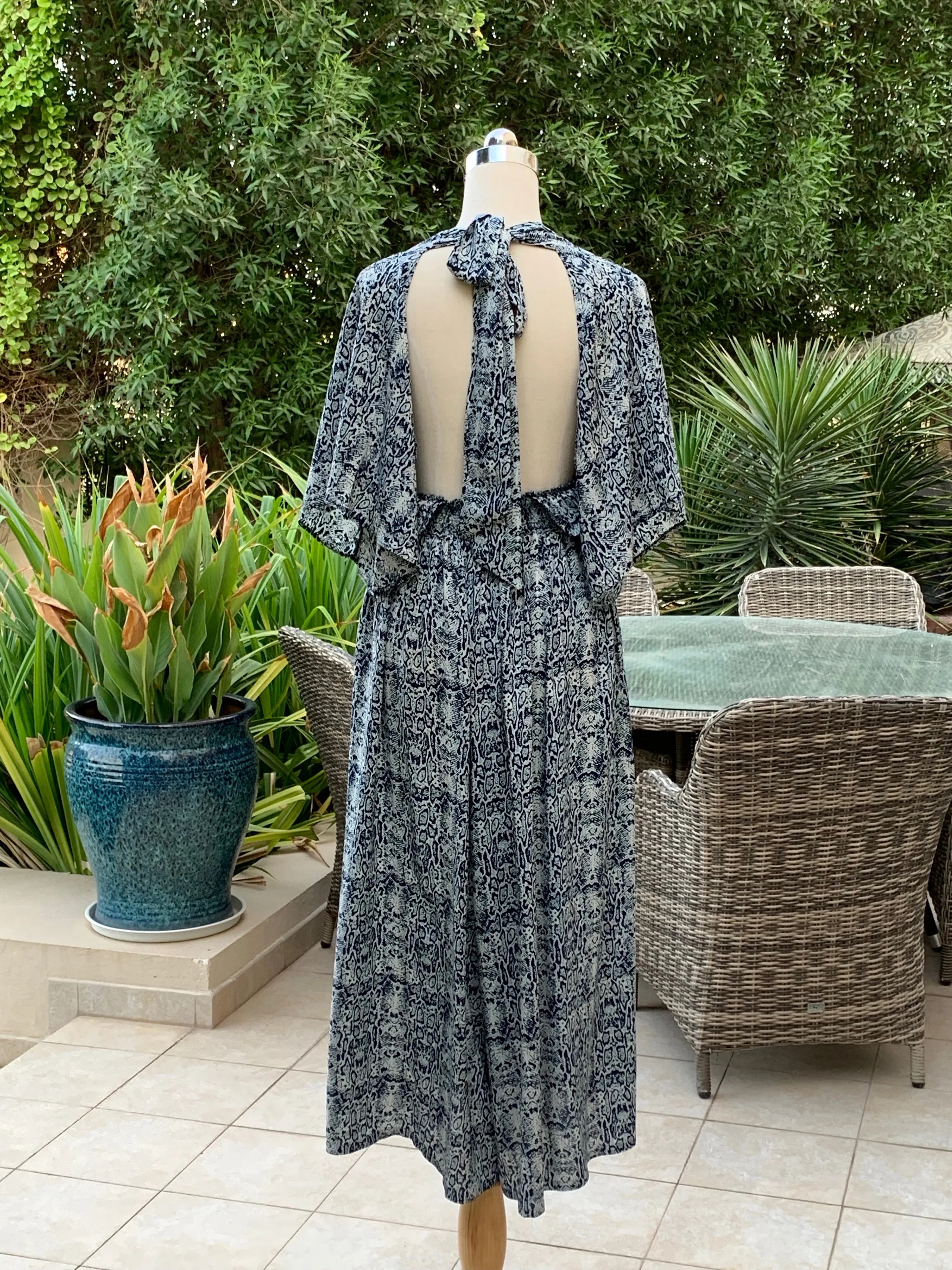 Backless jumpsuit