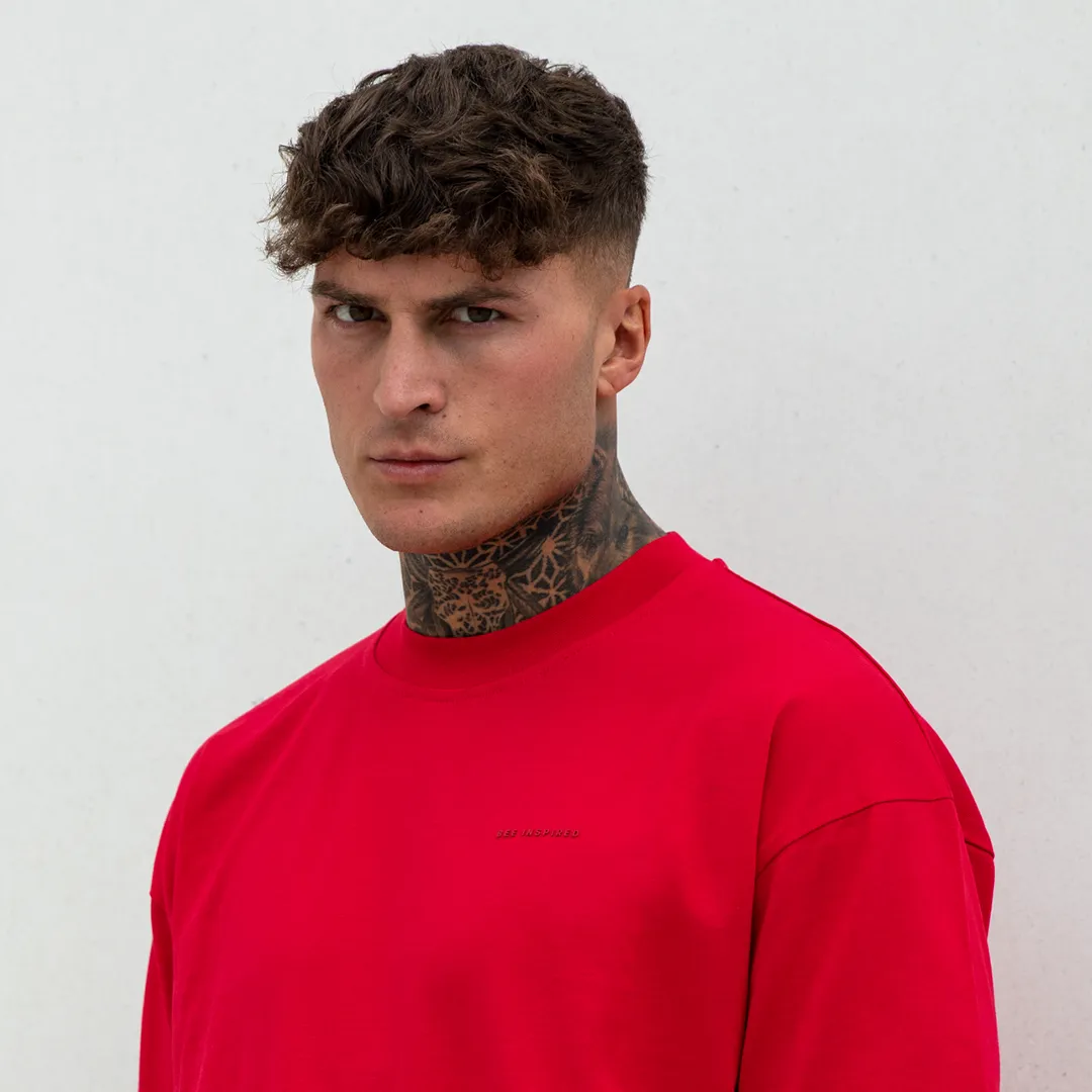 Bee Inspired Diallo T-Shirt Red