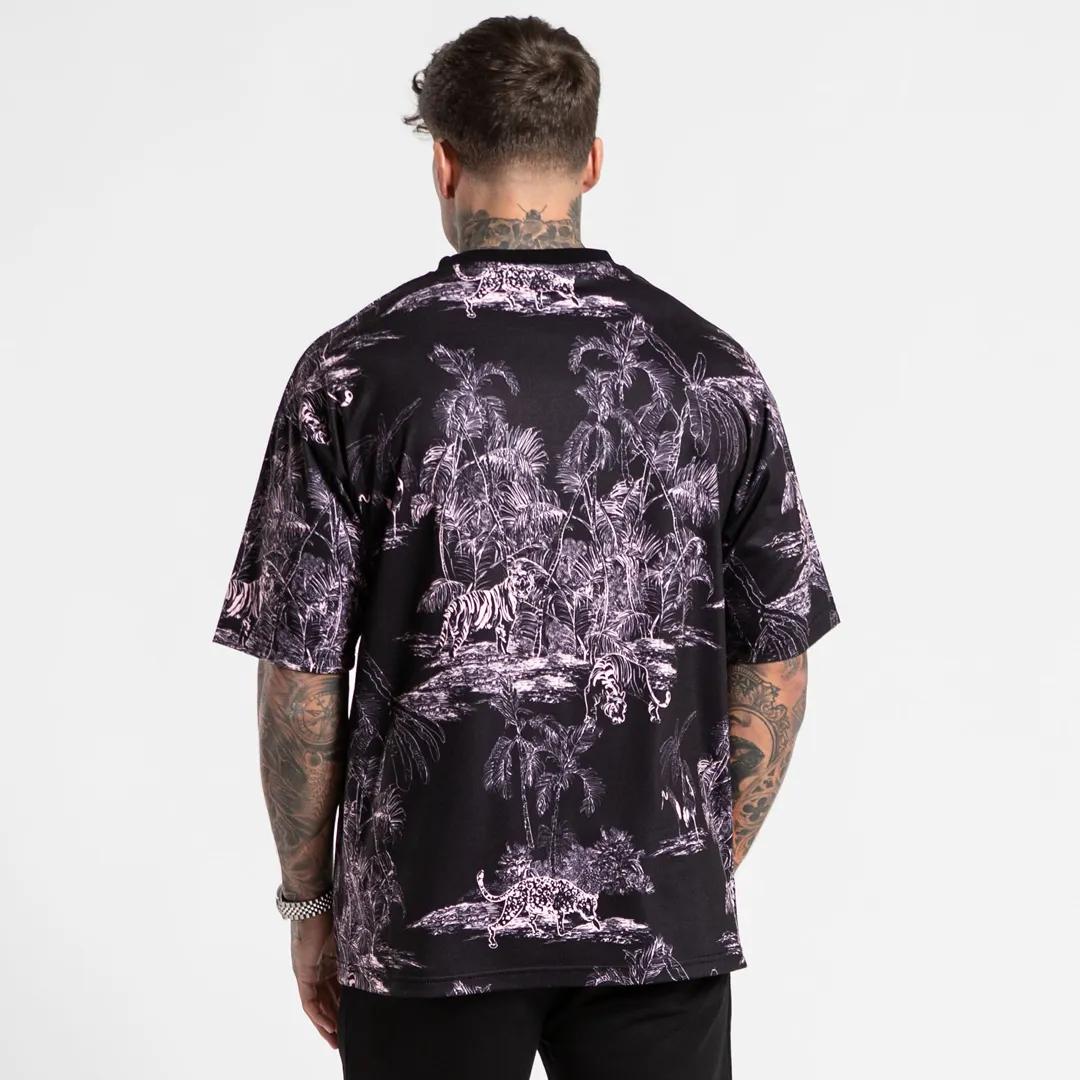 Bee Inspired Karius T-Shirt Black/Pink