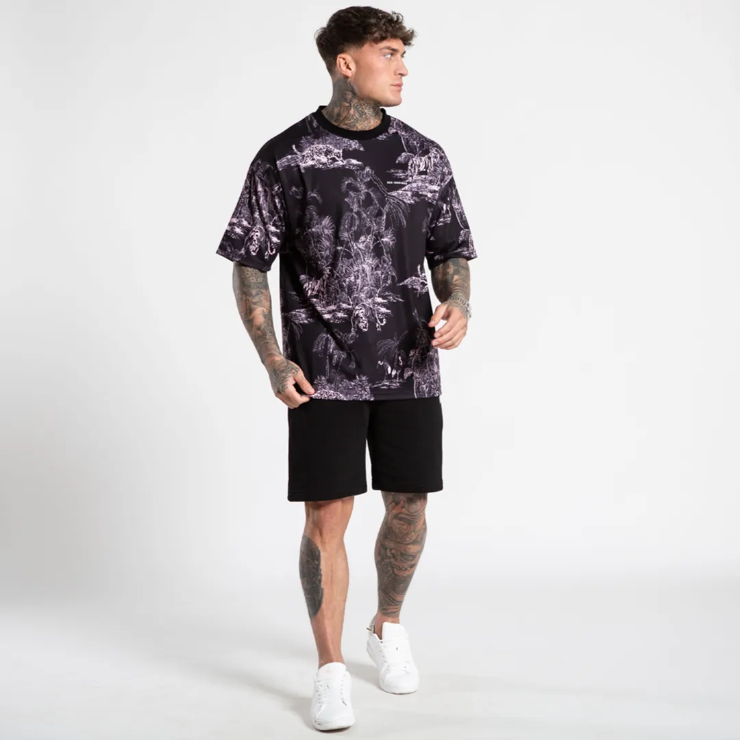 Bee Inspired Karius T-Shirt Black/Pink