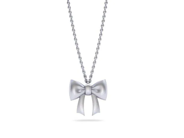 Bostonian Bow Necklace