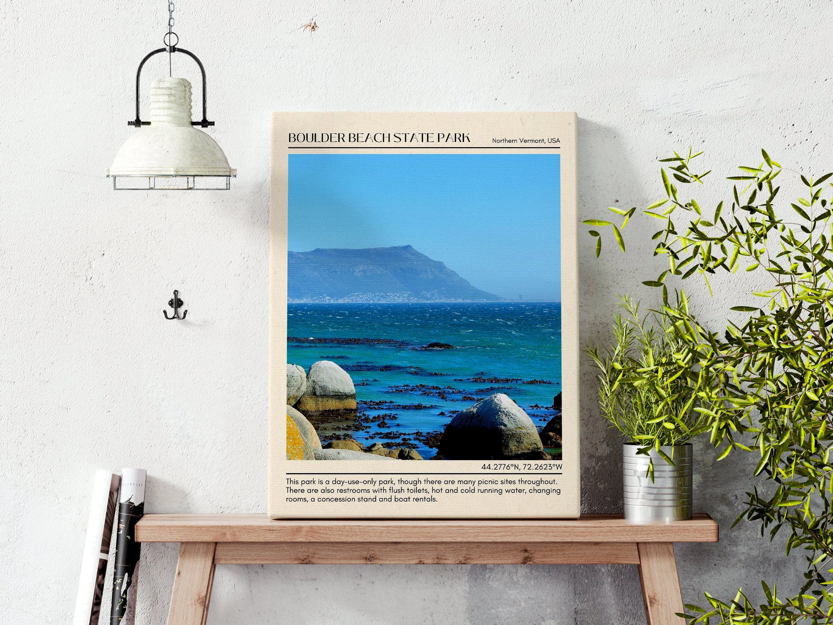 Boulder Beach State Park Wall Canvas, USA