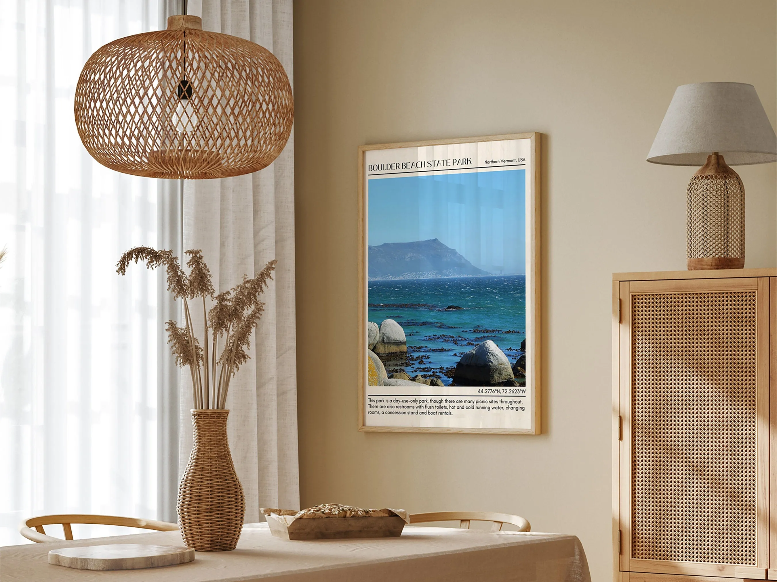 Boulder Beach State Park Wall Canvas, USA