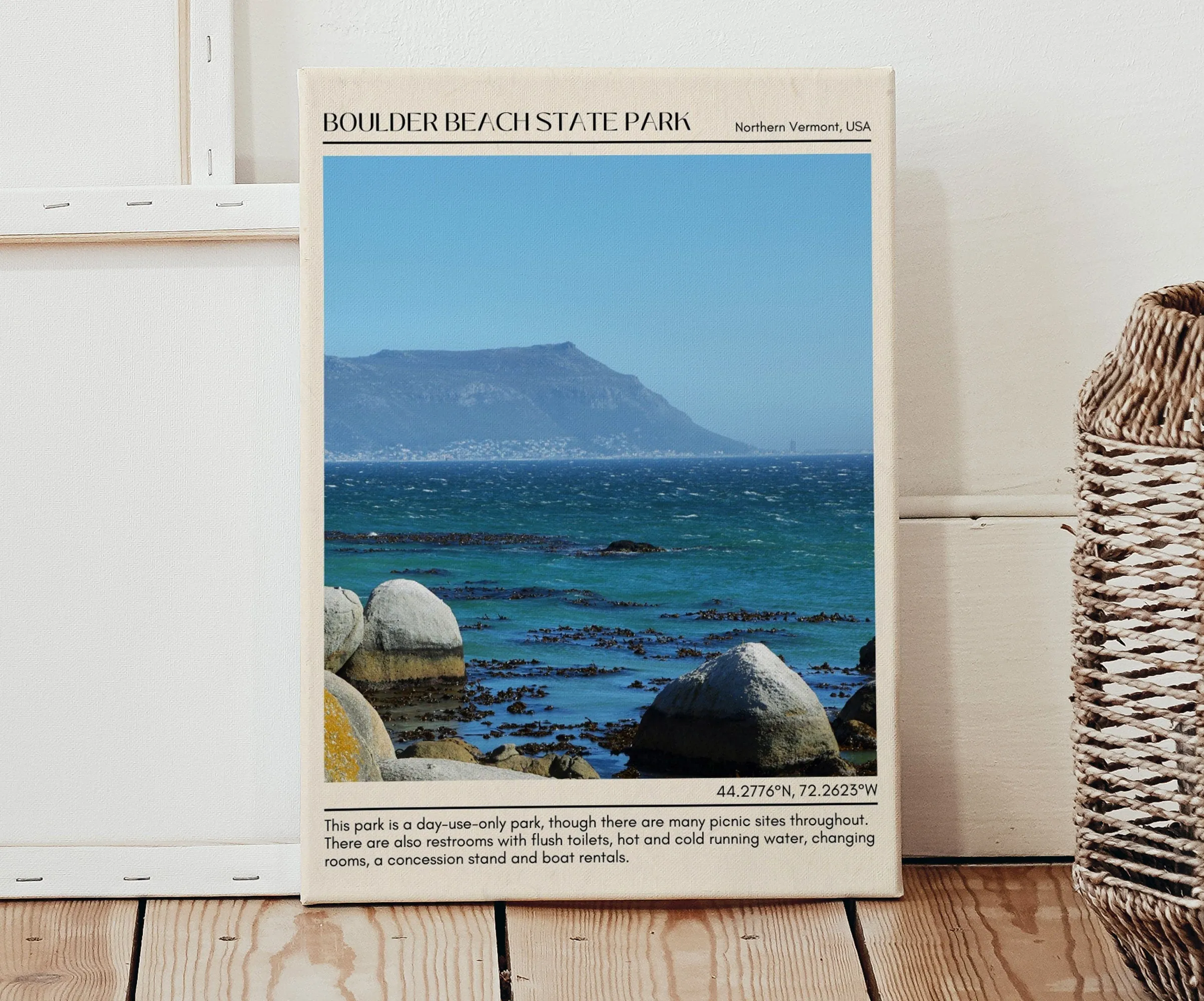 Boulder Beach State Park Wall Canvas, USA