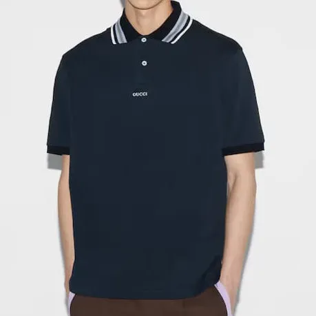 Branded New Collection Piquet Polo Shirt