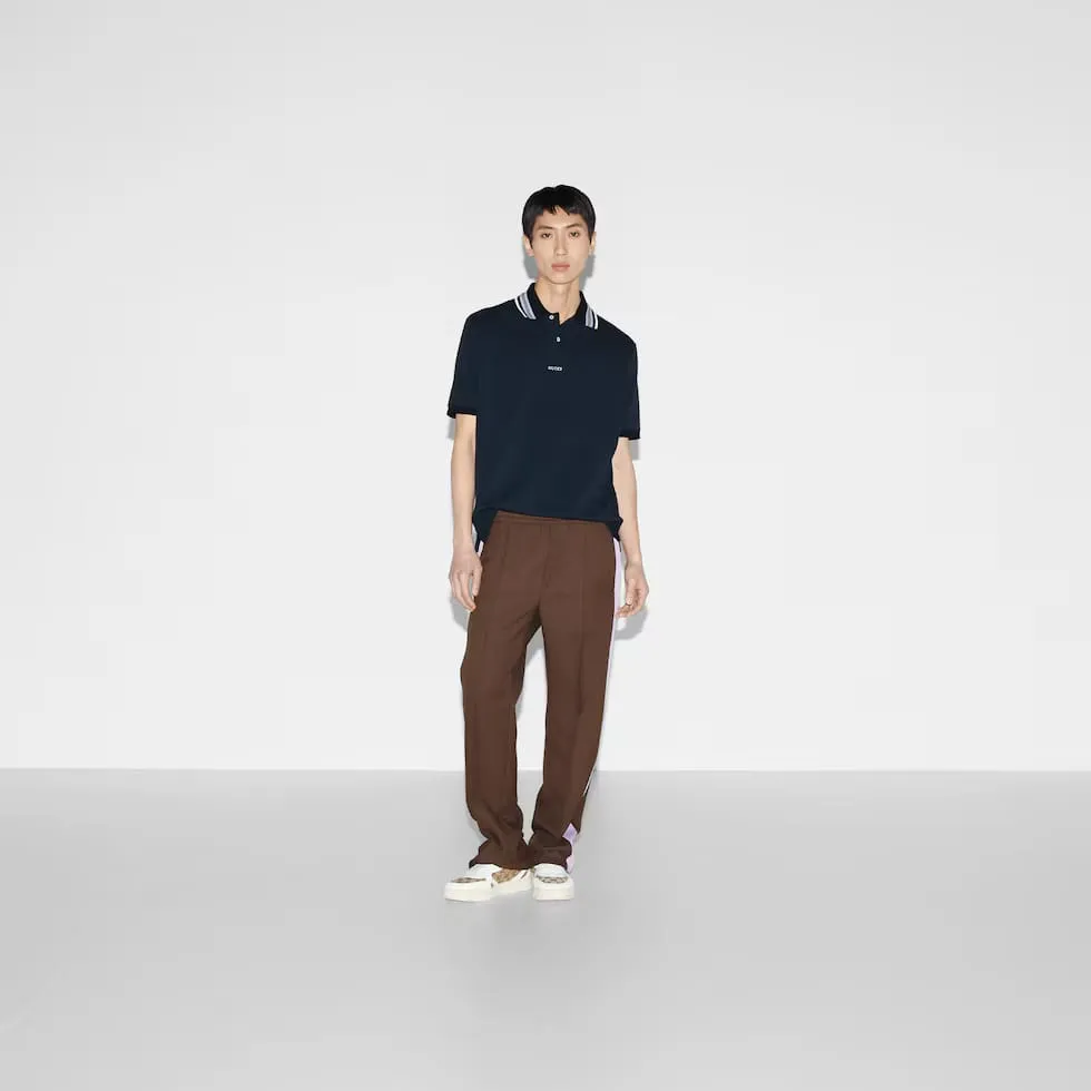 Branded New Collection Piquet Polo Shirt