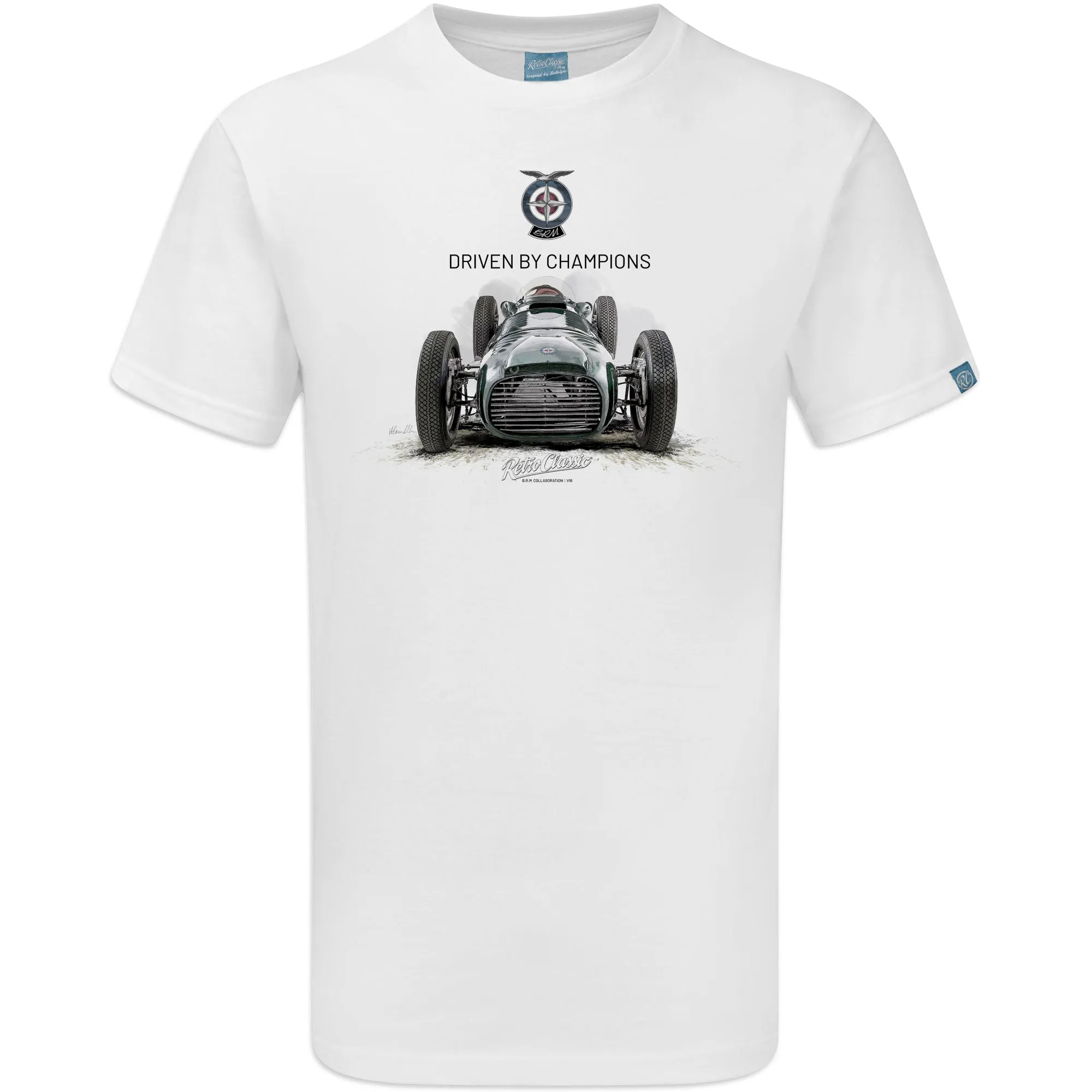 BRM V16 MK 1 Classic Race Car Front View T-Shirt