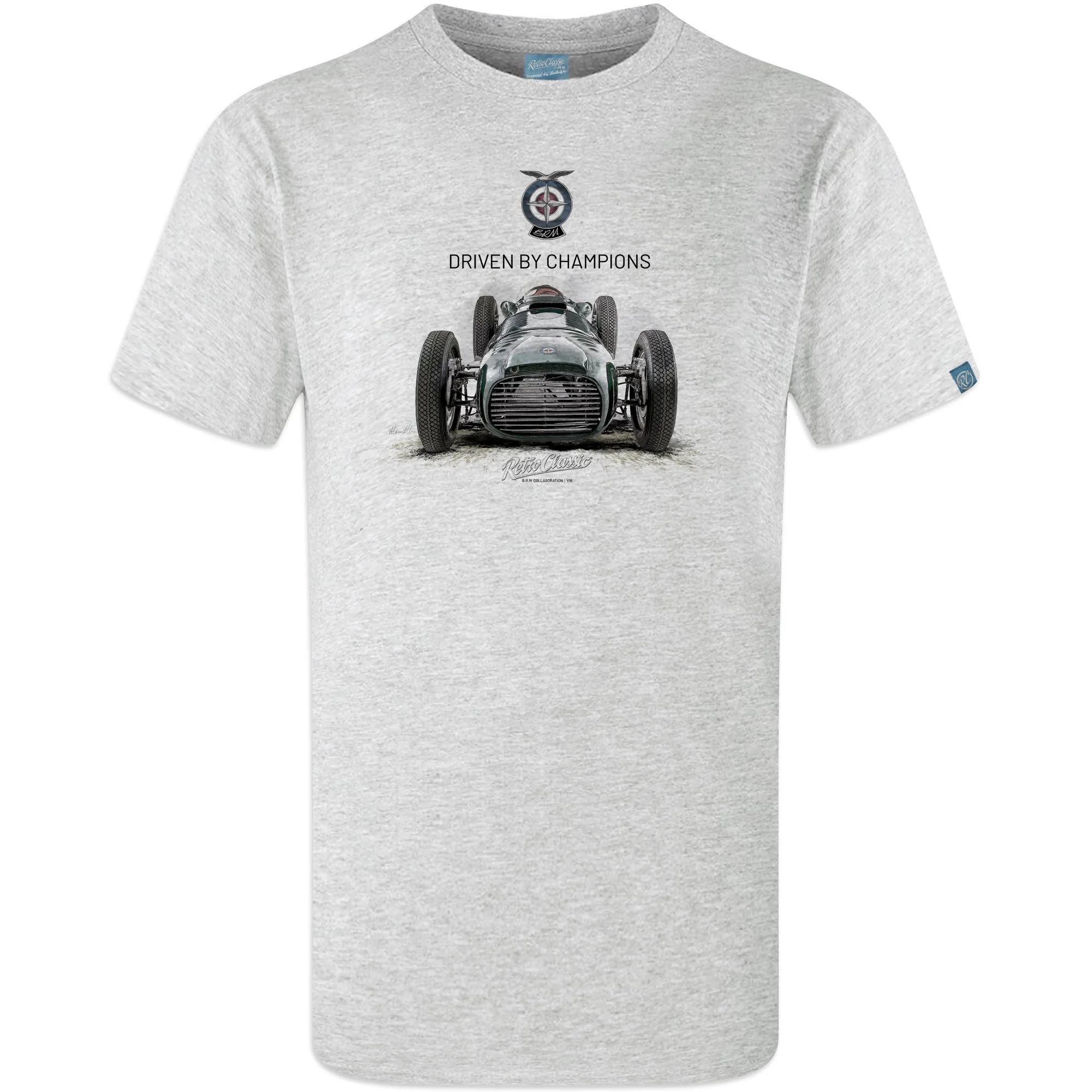 BRM V16 MK 1 Classic Race Car Front View T-Shirt