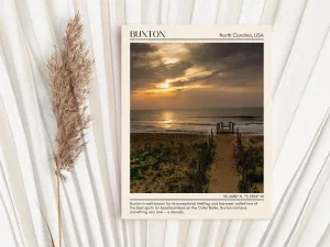 Buxton Wall Canvas, North Carolina, USA