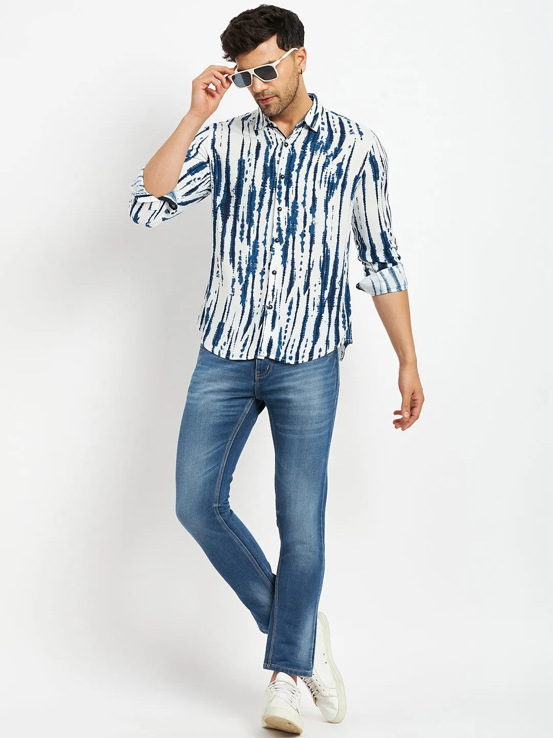 Camla Royalblue Shirts For Men