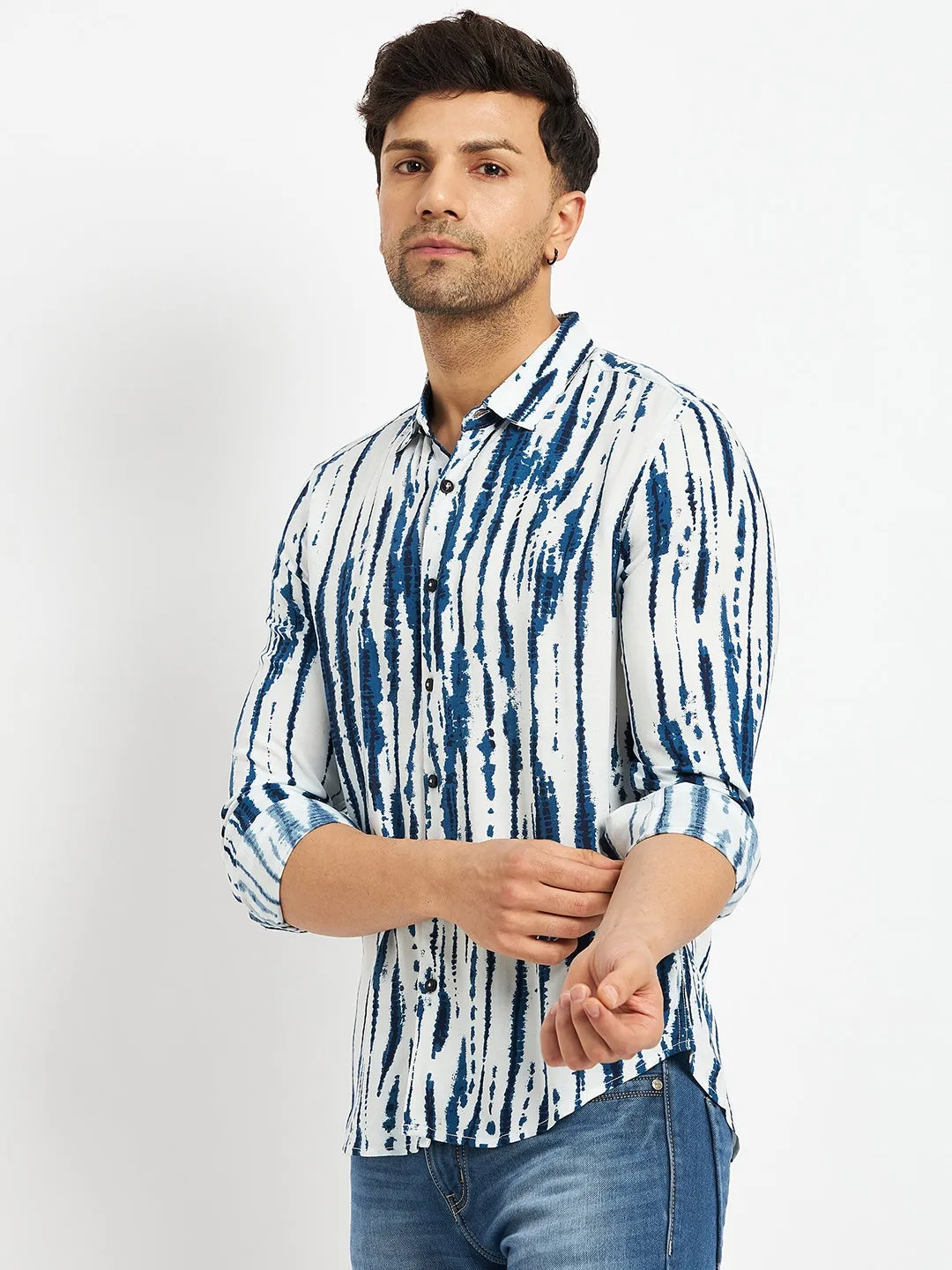 Camla Royalblue Shirts For Men