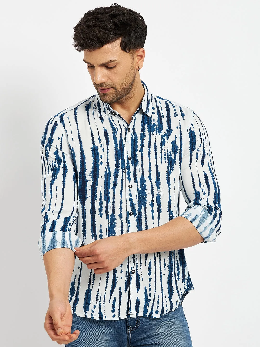 Camla Royalblue Shirts For Men