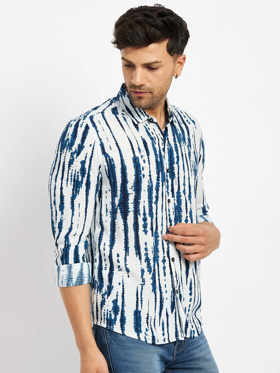 Camla Royalblue Shirts For Men