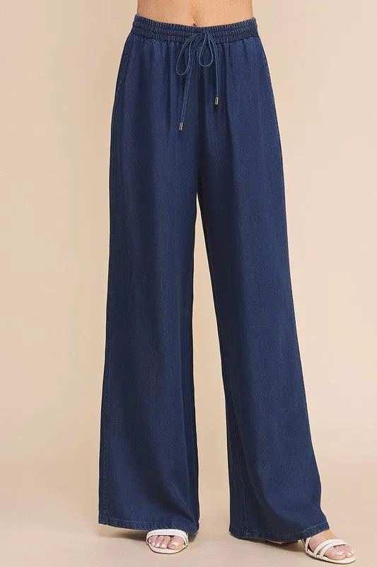 Chambray Soft Denim Pant