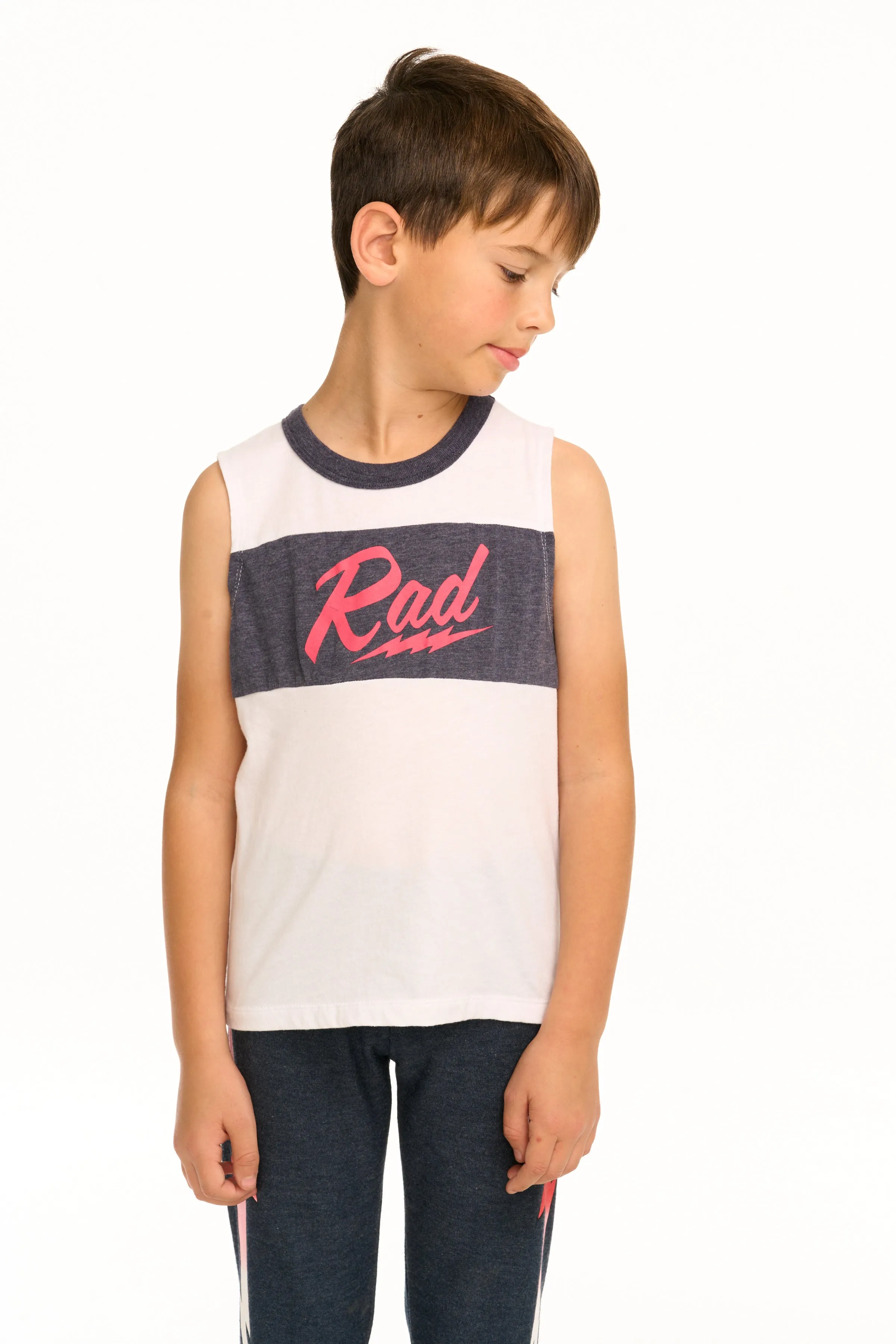 Chaser Rad Blocked Muscle Tank