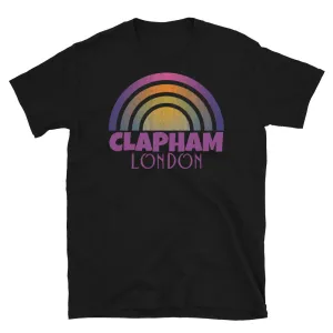 Clapham London Retrowave Graphic T-Shirt
