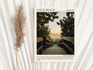 Cocoa Beach Canvas, Florida, USA