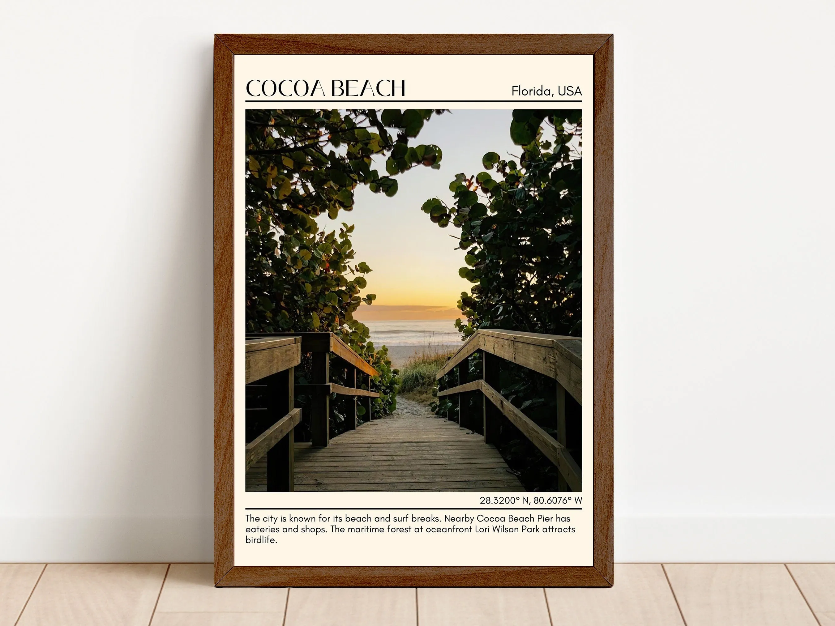 Cocoa Beach Canvas, Florida, USA
