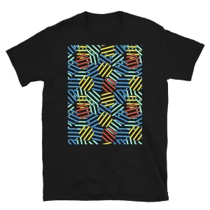 Colourful Retro Memphis Design Unisex T-Shirt