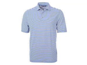 Cutter & Buck Virtue Eco Pique Stripe Recycled Mens Polo