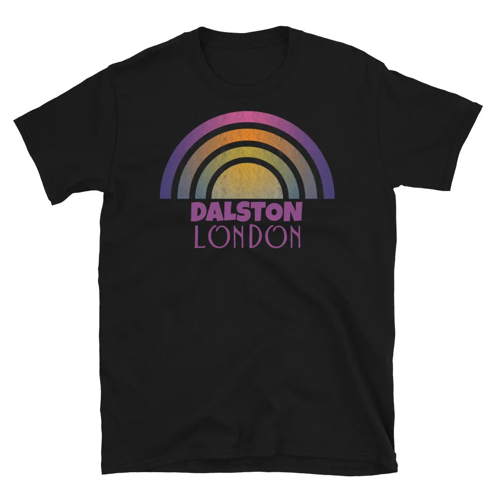 Dalston London Retrowave Graphic T-Shirt