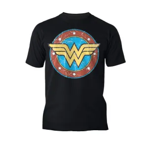 DC Comics Wonder Woman Logo Circle Dist Official Men's T-Shirt