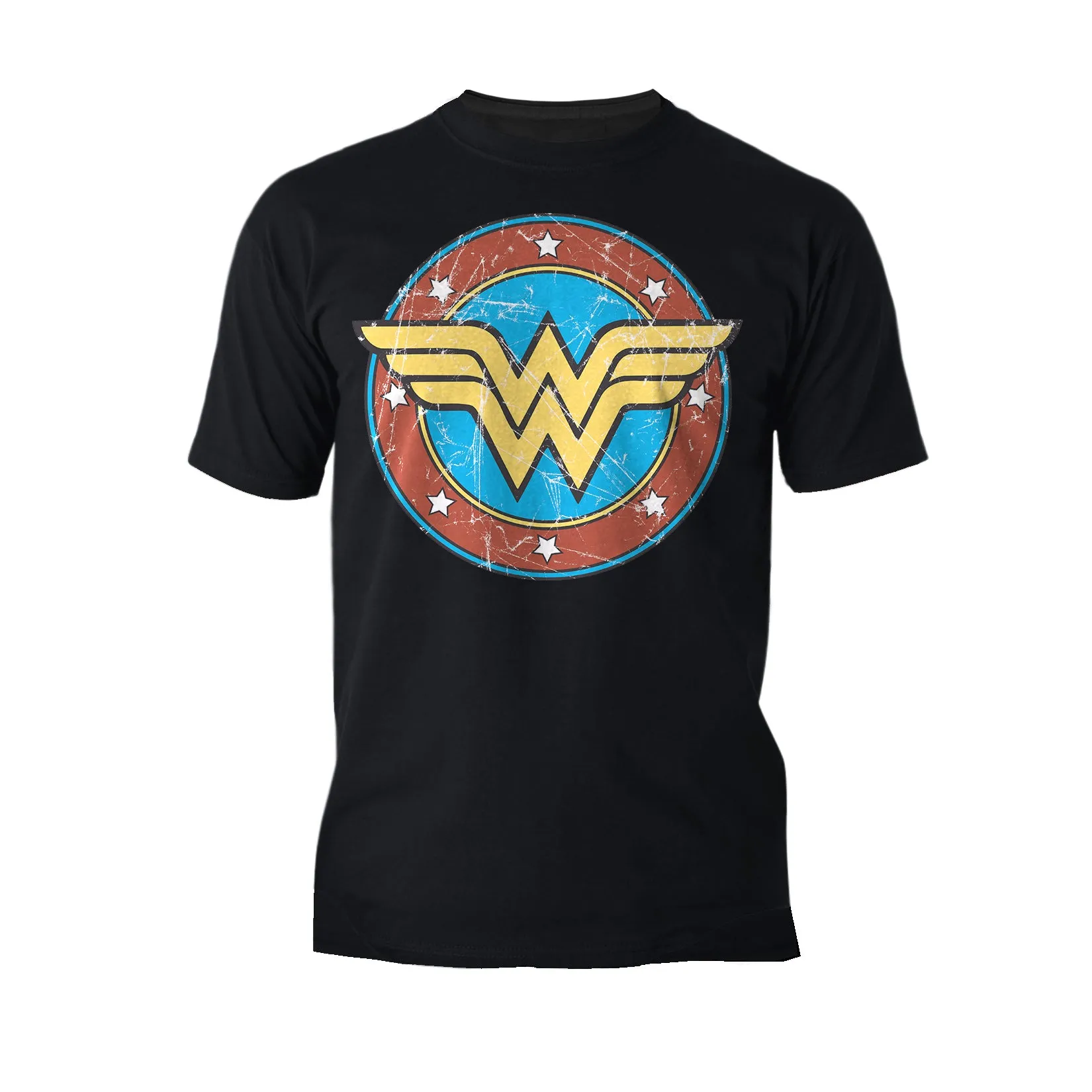 DC Comics Wonder Woman Logo Circle Dist Official Men's T-Shirt