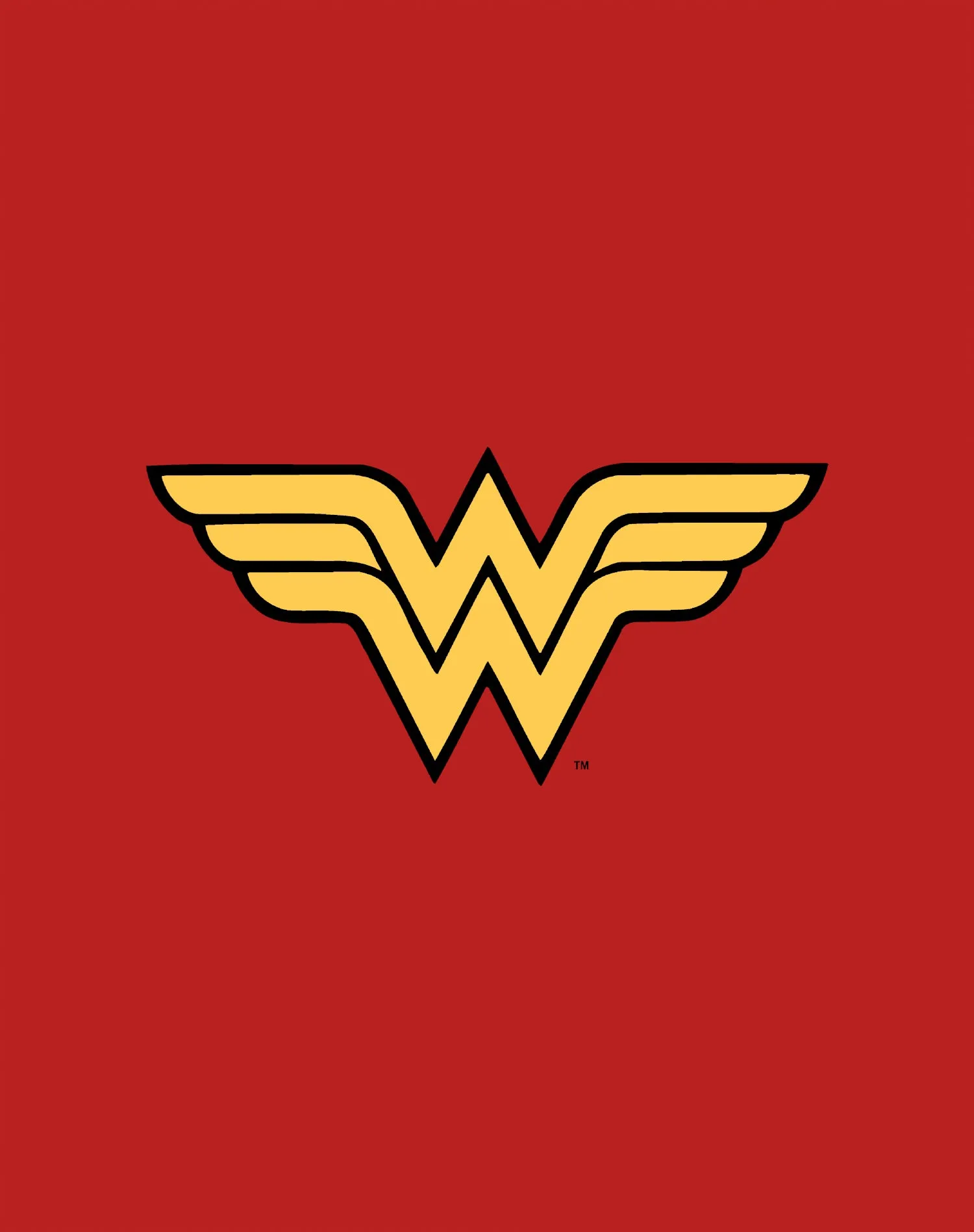 DC Comics Wonder Woman Logo Classic Official Men's T-Shirt