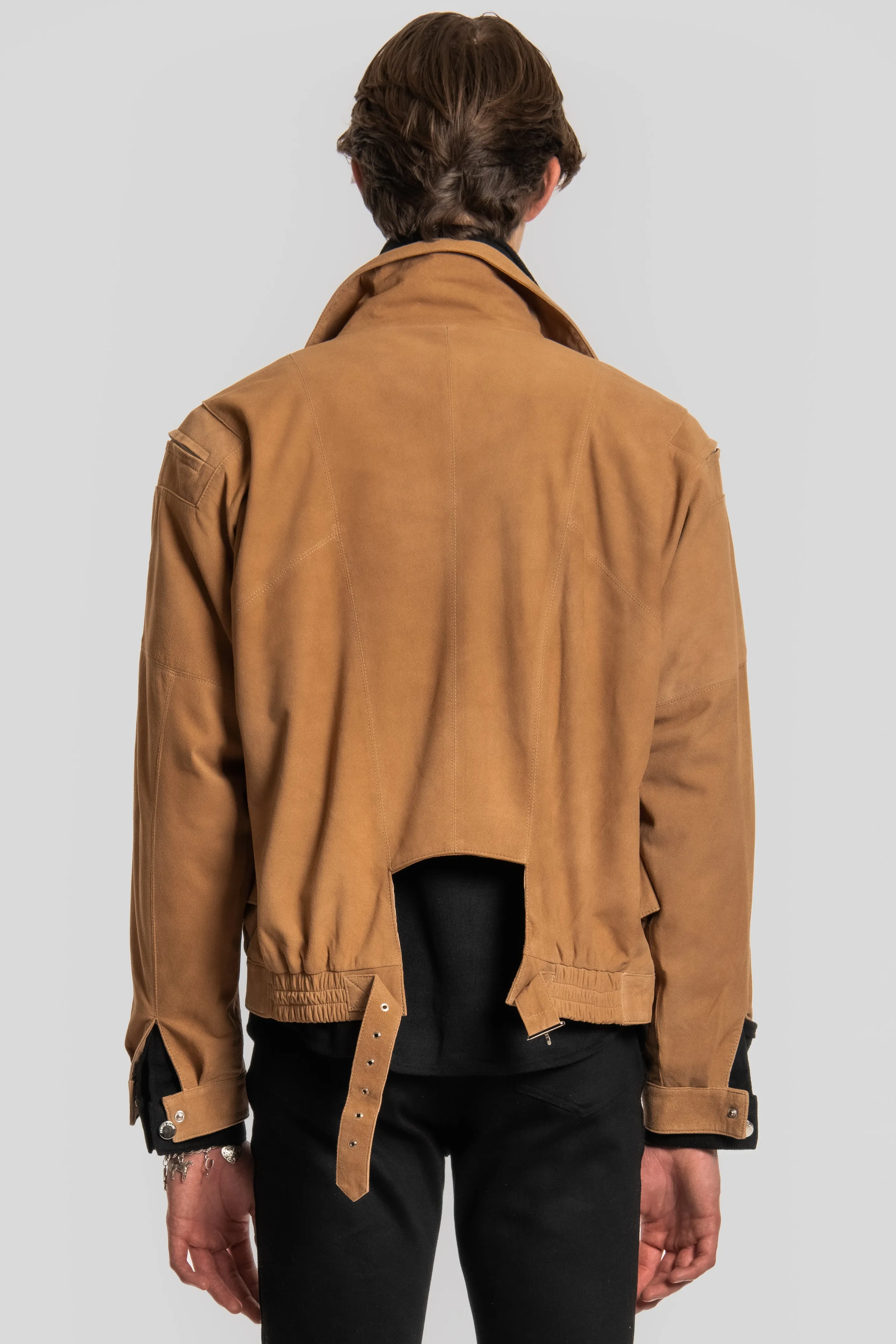 DESERT DRIVE SUEDE BOMBER