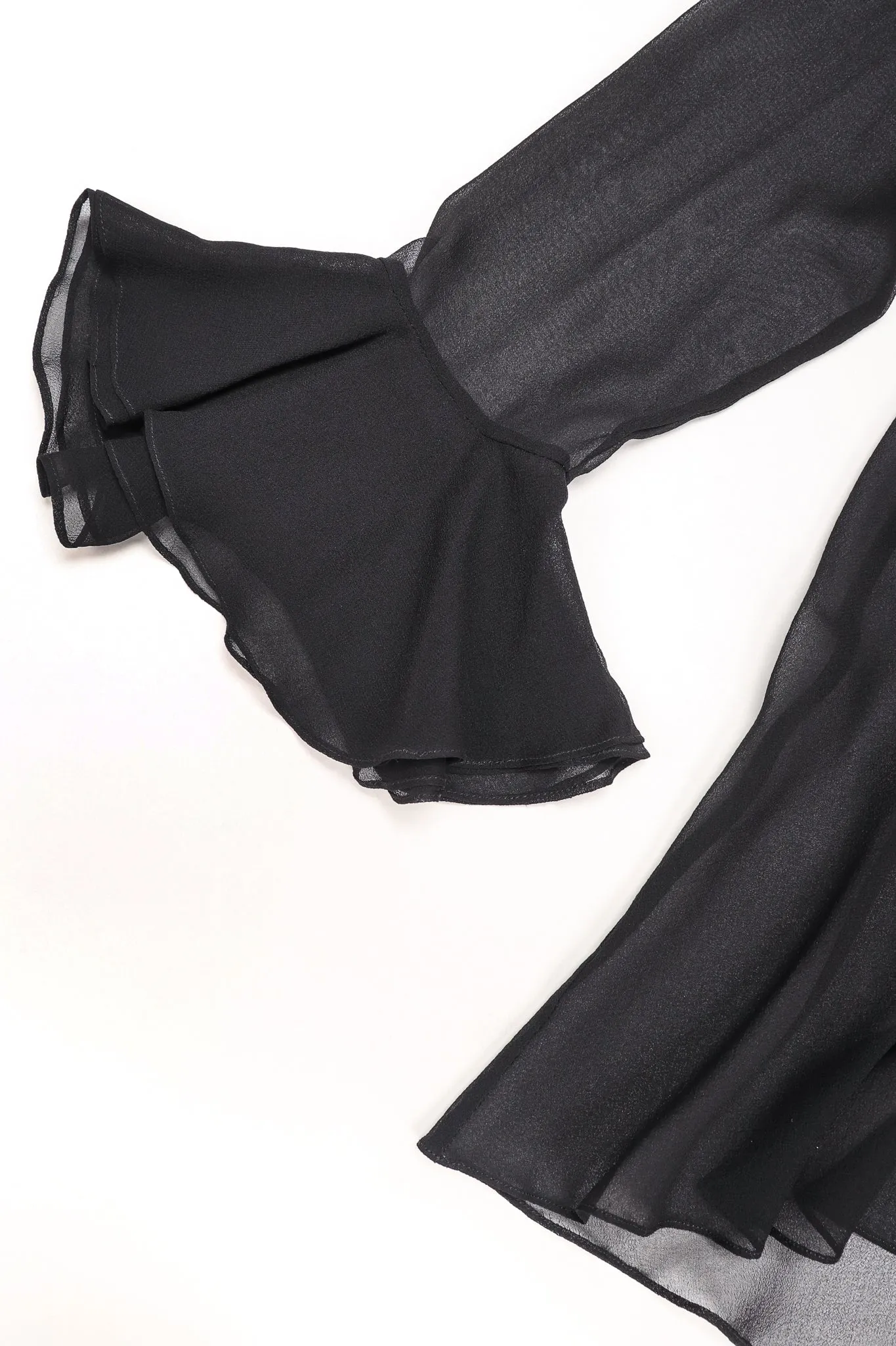 DKNY Chiffon Poet Blouse