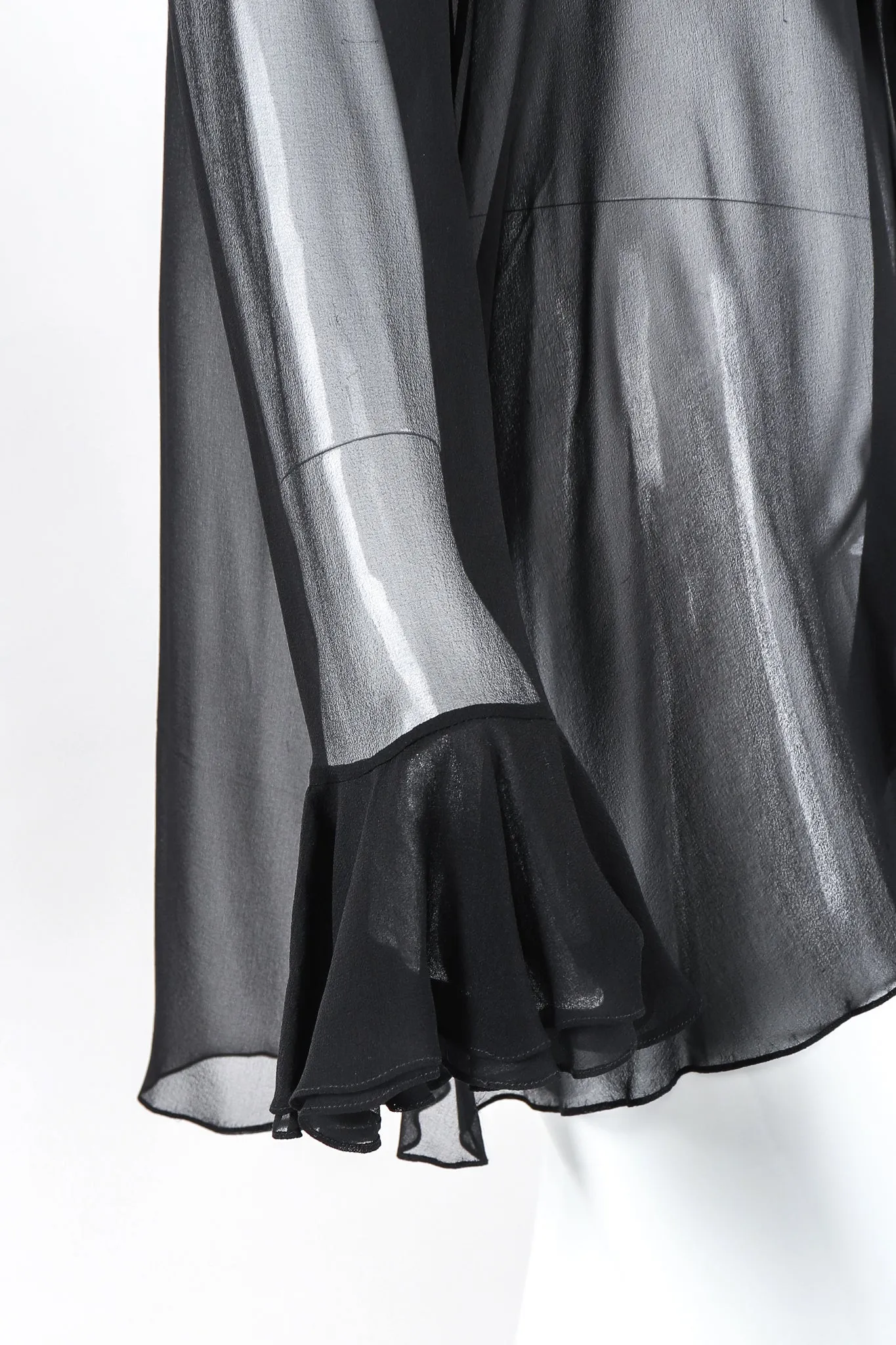 DKNY Chiffon Poet Blouse